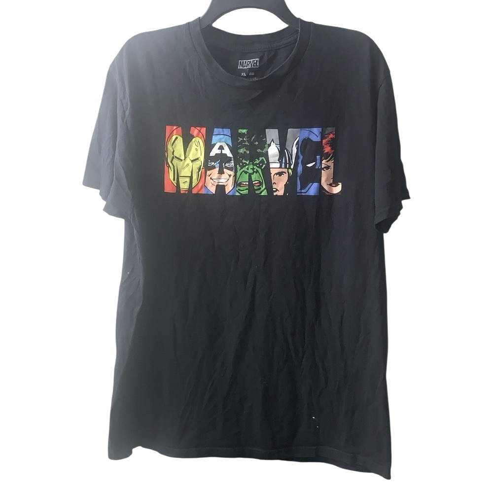 Marvel Tee with Comic Art
